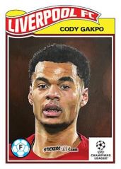 Sticker Cody Gakpo - Living Set Soccer 2023
 n. 535 - Topps