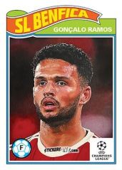 Figurina Gonçalo Ramos - Living Set Soccer 2023
 n. 540 - Topps
