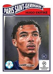 Sticker Hugo Ekitiké - Living Set Soccer 2023
 n. 541 - Topps