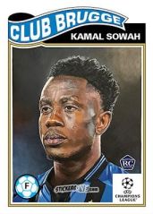 Sticker Kamal Sowah - Living Set Soccer 2023
 n. 542 - Topps
