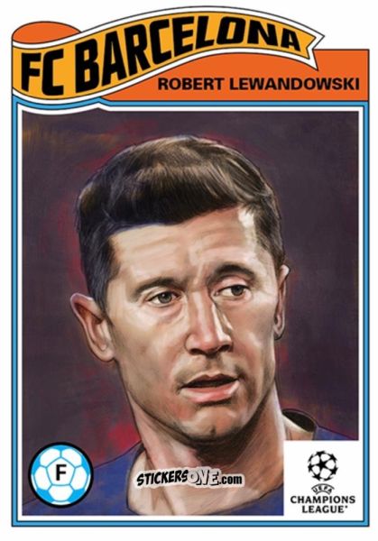 Sticker Robert Lewandowski - Living Set Soccer 2023
 n. 562 - Topps