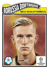 Sticker Nico Schlotterbeck - Living Set Soccer 2023
 n. 575 - Topps