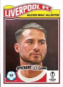 Sticker Alexis Mac Allister - Living Set Soccer 2023
 n. 582 - Topps