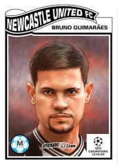 Sticker Bruno Guimarães - Living Set Soccer 2023
 n. 585 - Topps