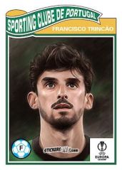 Sticker Francisco Trincão - Living Set Soccer 2023
 n. 587 - Topps