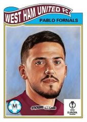 Sticker Pablo Fornals - Living Set Soccer 2023
 n. 591 - Topps