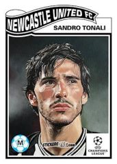 Sticker Sandro Tonali - Living Set Soccer 2023
 n. 594 - Topps