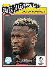 Cromo Victor Boniface - Living Set Soccer 2023
 n. 595 - Topps