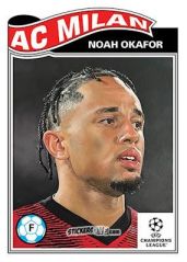 Sticker Noah Okafor - Living Set Soccer 2023
 n. 601 - Topps