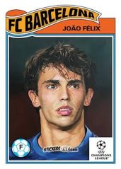 Sticker João Félix - Living Set Soccer 2023
 n. 608 - Topps