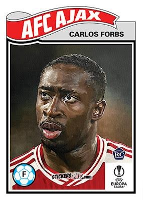 Sticker Carlos Forbs - Living Set Soccer 2023
 n. 613 - Topps