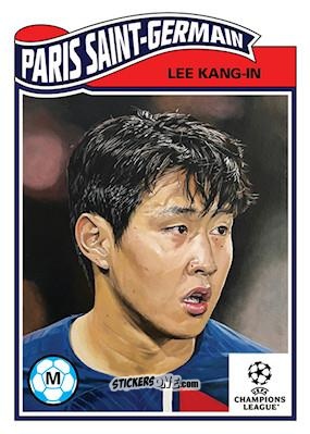 Sticker Lee Kang-in - Living Set Soccer 2023
 n. 618 - Topps