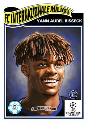 Sticker Yann Aurel Bisseck - Living Set Soccer 2023
 n. 621 - Topps