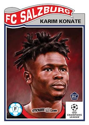 Figurina Karim Konate - Living Set Soccer 2023
 n. 623 - Topps