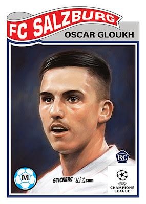 Figurina Oscar Gloukh - Living Set Soccer 2023
 n. 635 - Topps
