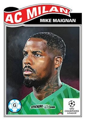Cromo Mike Maignan - Living Set Soccer 2023
 n. 637 - Topps