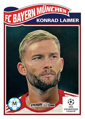 Sticker Konrad Laimer - Living Set Soccer 2023
 n. 638 - Topps