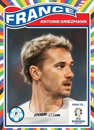 Cromo Antoine Griezmann - Living Set Soccer Euro 2024
 n. 12 - Topps