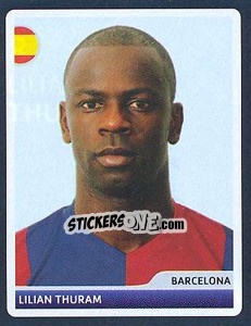 Sticker Lilian Thuram - UEFA Champions League 2006-2007 n. 8 - Panini