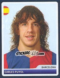 Sticker Carles Puyol - UEFA Champions League 2006-2007 n. 9 - Panini