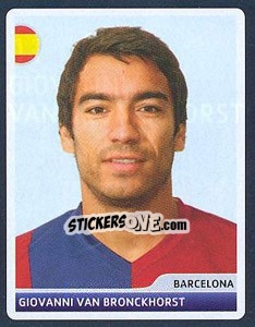 Cromo Giovanni van Bronckhorst - UEFA Champions League 2006-2007 - Panini