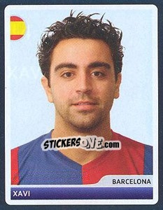 Cromo Xavi - UEFA Champions League 2006-2007 - Panini