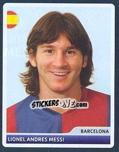 Sticker Lionel Andres Messi - UEFA Champions League 2006-2007 n. 19 - Panini