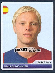 Sticker Eidur Gudjohnsen - UEFA Champions League 2006-2007 - Panini