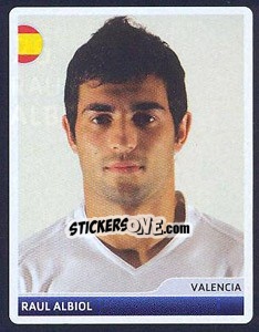 Sticker Raul Albiol - UEFA Champions League 2006-2007 - Panini