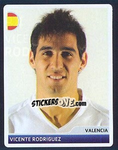 Sticker Vicente Rodriguez - UEFA Champions League 2006-2007 - Panini