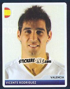 Sticker Vicente Rodriguez - UEFA Champions League 2006-2007 n. 34 - Panini