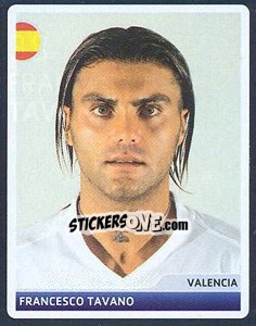 Sticker Francesco Tavano - UEFA Champions League 2006-2007 n. 38 - Panini