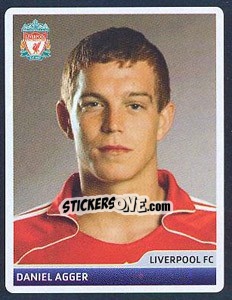 Sticker Daniel Agger - UEFA Champions League 2006-2007 n. 43 - Panini
