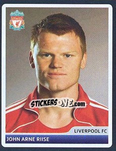 Sticker John Arne Riise - UEFA Champions League 2006-2007 n. 44 - Panini