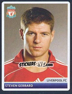 Sticker Steven Gerrard - UEFA Champions League 2006-2007 - Panini