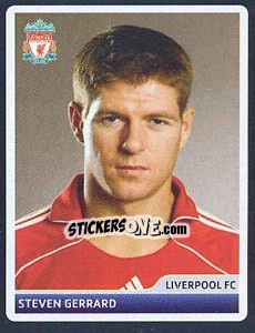 Sticker Steven Gerrard - UEFA Champions League 2006-2007 n. 46 - Panini