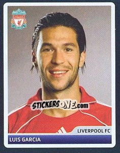 Sticker Luis Garcia - UEFA Champions League 2006-2007 n. 47 - Panini
