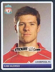 Sticker Xabi Alonso - UEFA Champions League 2006-2007 n. 48 - Panini