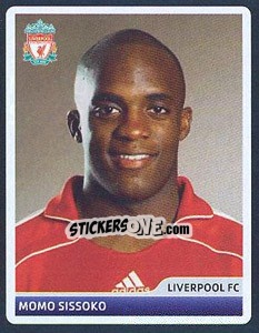 Sticker Mohamed Sissoko - UEFA Champions League 2006-2007 n. 50 - Panini
