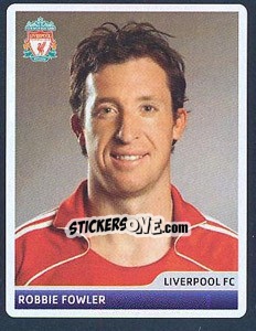 Figurina Robbie Fowler - UEFA Champions League 2006-2007 - Panini