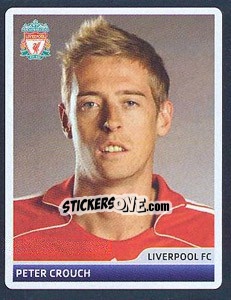 Sticker Peter Crouch - UEFA Champions League 2006-2007 n. 52 - Panini