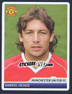Sticker Gabriel Heinze - UEFA Champions League 2006-2007 n. 59 - Panini