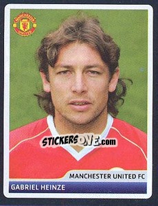 Sticker Gabriel Heinze - UEFA Champions League 2006-2007 - Panini