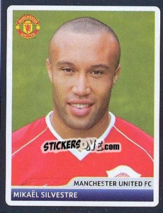 Sticker MikaÑ‘l Silvestre - UEFA Champions League 2006-2007 n. 62 - Panini