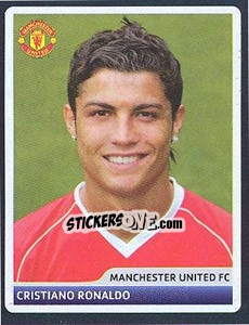 Sticker Cristiano Ronaldo - UEFA Champions League 2006-2007 n. 69 - Panini
