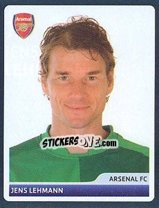 Sticker Jens Lehmann - UEFA Champions League 2006-2007 n. 74 - Panini