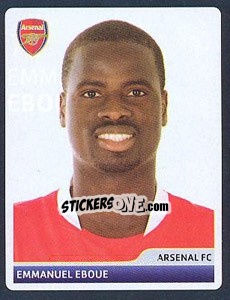Sticker Emmanuel Eboue - UEFA Champions League 2006-2007 n. 79 - Panini