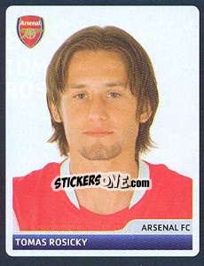 Sticker Tomas Rosicky - UEFA Champions League 2006-2007 n. 81 - Panini
