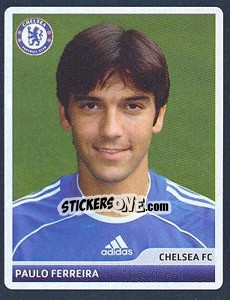 Cromo Paulo Ferreira - UEFA Champions League 2006-2007 - Panini