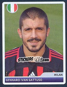 Sticker Gennaro Ivan Gattuso - UEFA Champions League 2006-2007 n. 116 - Panini